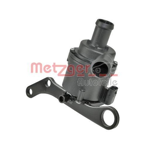 Zusatzwasserpumpe (Kühlwasserkreislauf) METZGER 2221052 für AUDI VW