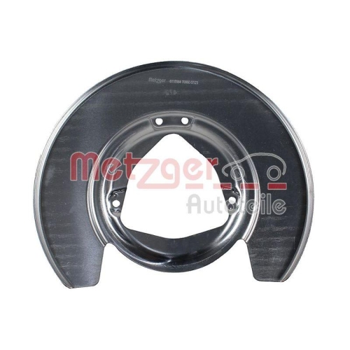 Spritzblech, Bremsscheibe METZGER 6115564 GREENPARTS f&uuml;r TESLA