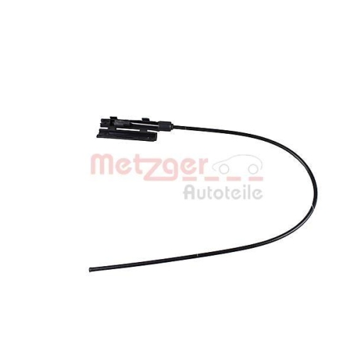 Motorhaubenzug METZGER 3160049 f&uuml;r BMW, Motorraum, seitlicher Einbau