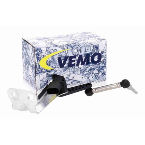 VEMO Sensor, Luftfederungsniveau links und rechts 3-polig / hinten, V58-72-0015 + V58-72-0016 f&uuml;r TESLA