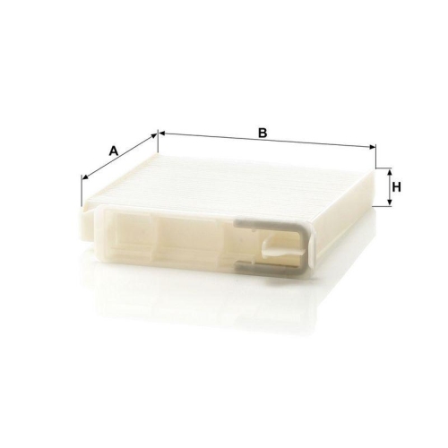 Filter, Innenraumluft MANN-FILTER CU 1829 f&uuml;r FORD NISSAN RENAULT