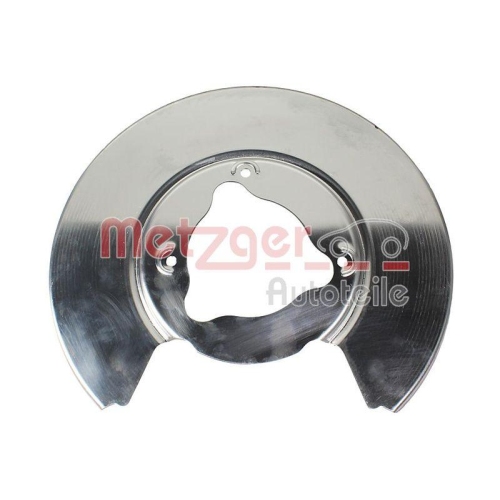 Spritzblech, Bremsscheibe METZGER 6115566 GREENPARTS für TESLA