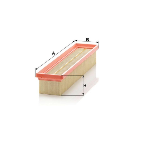 Luftfilter MANN-FILTER C 3366 f&uuml;r NISSAN RENAULT