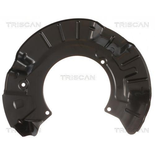 Spritzblech, Bremsscheibe TRISCAN 8125 11102 f&uuml;r BMW MINI, Vorderachse rechts