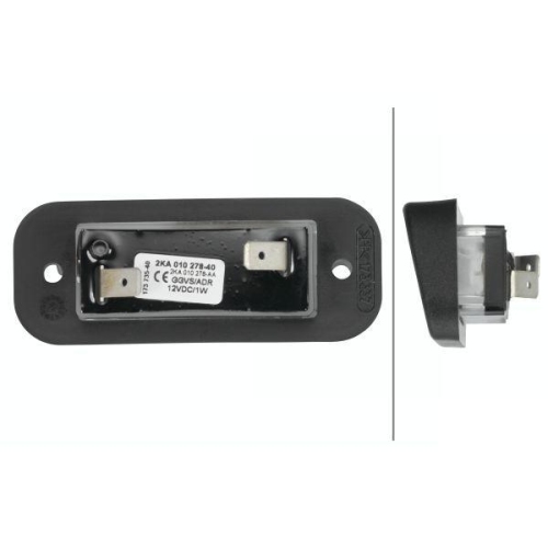 HELLA Kennzeichenleuchte 2KA 010 278-411 für DAF KÄSSBOHRER CASE IH JOHN DEERE