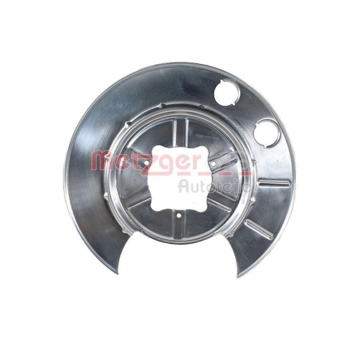 Spritzblech, Bremsscheibe METZGER 6115569 GREENPARTS f&uuml;r TESLA
