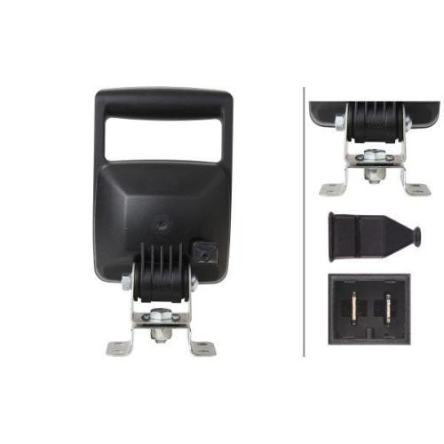 HELLA Arbeitsscheinwerfer 1GA 007 506-021 Ultrabeam für AEBI DAF IVECO SCANIA