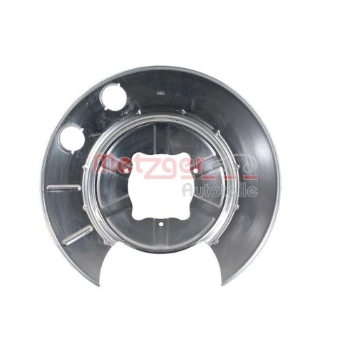 Spritzblech, Bremsscheibe METZGER 6115570 GREENPARTS f&uuml;r TESLA