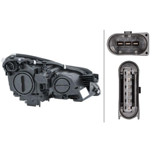 HELLA Hauptscheinwerfer 1EL 008 821-011 für MERCEDES-BENZ, links