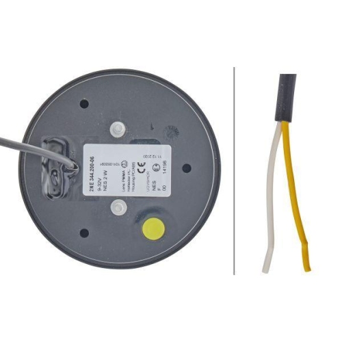 HELLA Nebelschlussleuchte 2NE 344 200-061 für DAF SCANIA, links, rechts