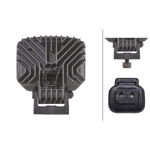 HELLA Arbeitsscheinwerfer 1GA 996 488-011 für CLAAS