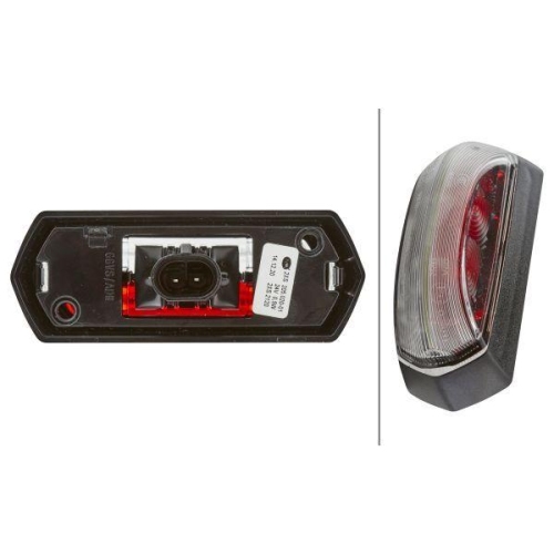 HELLA Umrissleuchte 2XS 205 020-011 f&uuml;r IVECO LIEBHERR ATLAS COPCO HOLMER