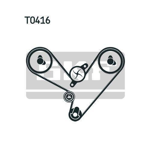 Zahnriemensatz SKF VKMA 95003 f&uuml;r CHRYSLER MITSUBISHI HYUNDAI PLYMOUTH