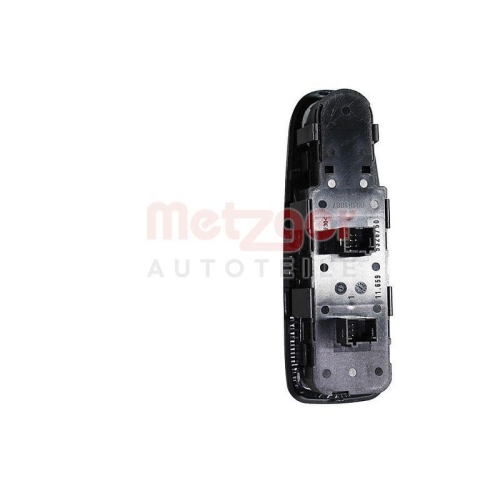 Schalter, Fensterheber METZGER 09161087 für CITROËN CITROËN/PEUGEOT, vorne