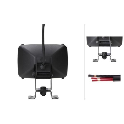 HELLA Arbeitsscheinwerfer 1GA 006 991-041 für DAF SCANIA VAN HOOL CASE IH O&K