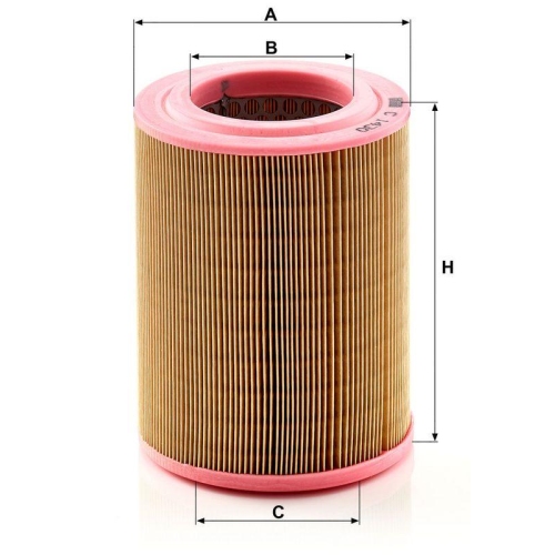 Luftfilter MANN-FILTER C 1430 f&uuml;r HONDA