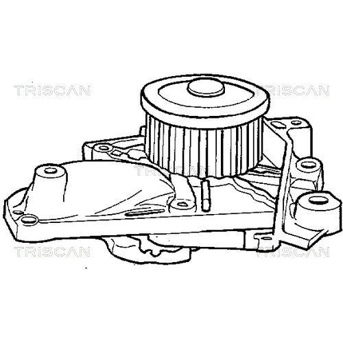 Wasserpumpe, Motorkühlung TRISCAN 8600 13990 für TOYOTA