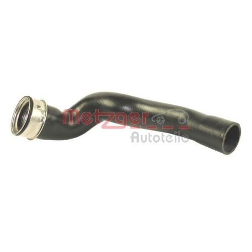 Ladeluftschlauch METZGER 2400127 f&uuml;r SKODA VW, Ladeluftk&uuml;hler, oben