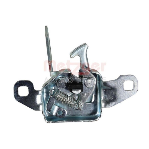 Motorhaubenschloss METZGER 2310887 für RENAULT DACIA, mitte, unten