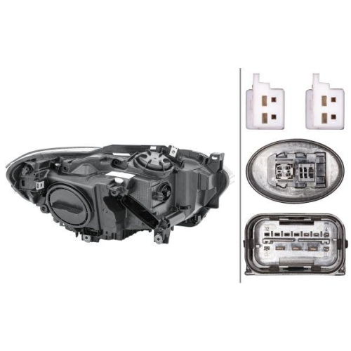 HELLA Hauptscheinwerfer 1LL 010 741-571 f&uuml;r BMW, links