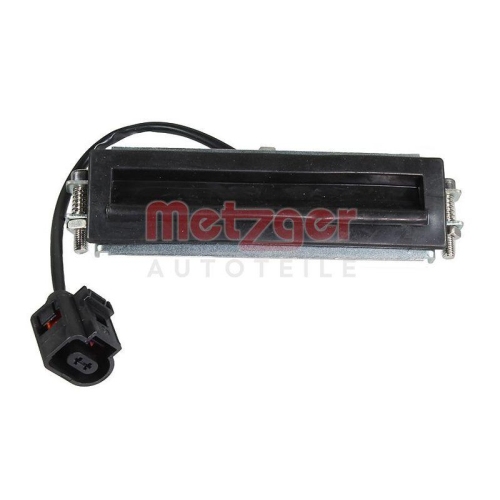 Heckklappengriff METZGER 2310888 für VW, Fahrzeugheckklappe, außen