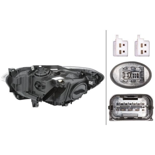 HELLA Hauptscheinwerfer 1LL 010 741-581 f&uuml;r BMW, rechts