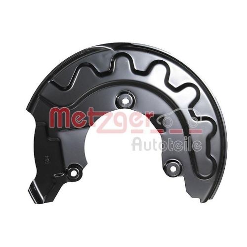 Spritzblech, Bremsscheibe METZGER 6115579 für AUDI SEAT SKODA VW