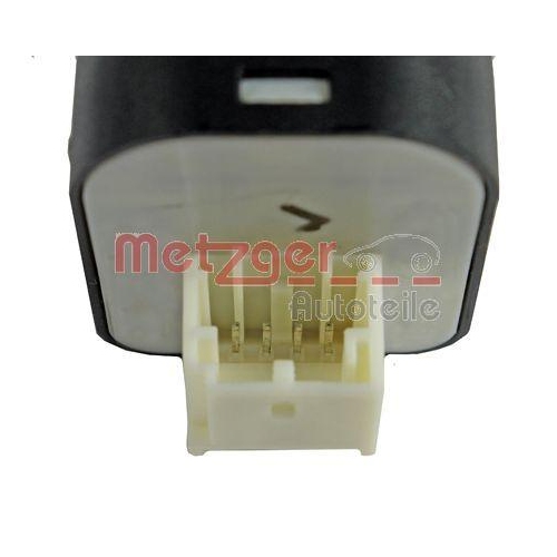 Schalter, Außenspiegelverstellung METZGER 0916350 ORIGINAL ERSATZTEIL für VAG