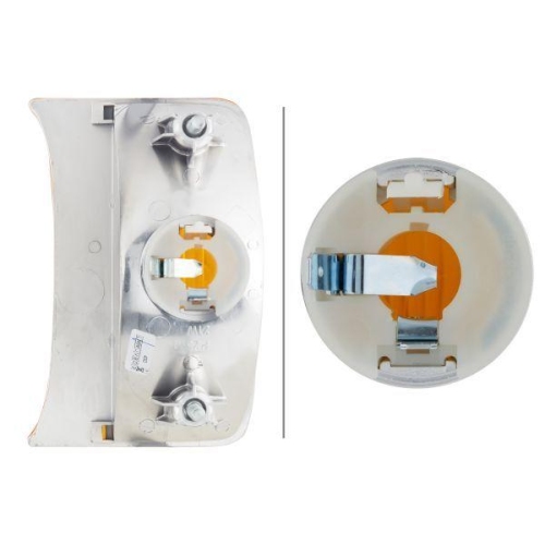 HELLA Blinkleuchte 2BA 003 975-041 für MERCEDES-BENZ, vorne rechts