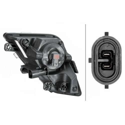 HELLA Nebelscheinwerfer 1ND 013 001-021 für SEAT, rechts