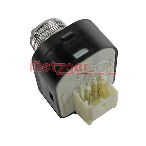 Schalter, Au&szlig;enspiegelverstellung METZGER 0916351 ORIGINAL ERSATZTEIL GREENPARTS