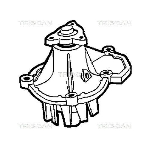 Wasserpumpe, Motork&uuml;hlung TRISCAN 8600 14003 f&uuml;r NISSAN