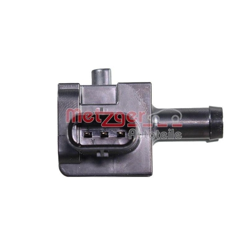 Sensor, Abgasdruck METZGER AUTOTEILE 0906475 ORIGINAL ERSATZTEIL GREENPARTS f&uuml;r