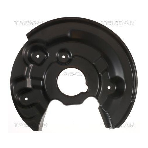 Spritzblech, Bremsscheibe TRISCAN 8125 29228 f&uuml;r VW, Hinterachse rechts