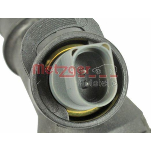 Anschlussstutzen, K&uuml;hlmittelleitung METZGER AUTOTEILE 4010123 f&uuml;r VAG, links