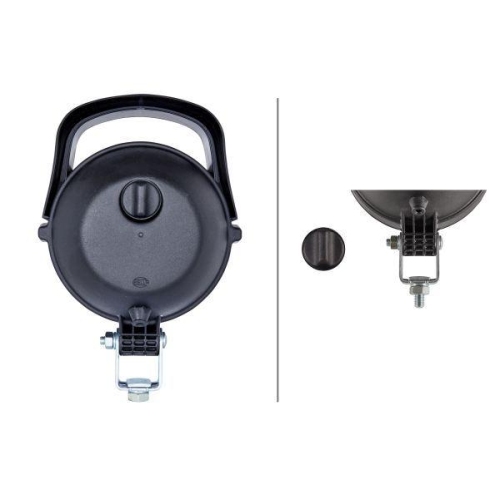 HELLA Arbeitsscheinwerfer 1G3 005 760-001 für AEBI IVECO FAUN CASE IH LIEBHERR