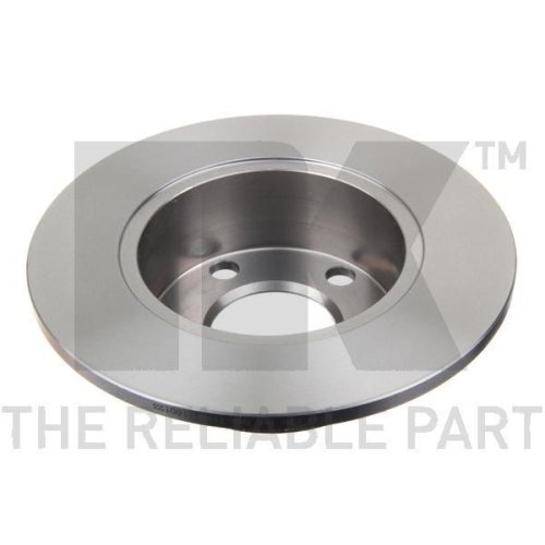 NK 204744 2 St&uuml;ck Bremsscheiben f&uuml;r AUDI SEAT SKODA VW, Hinterachse