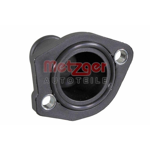 K&uuml;hlmittelflansch METZGER 4010124 f&uuml;r VAG, Zylinderkopf, getriebeseitig