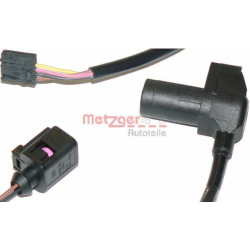 Sensor, Raddrehzahl METZGER 0900072 f&uuml;r VAG, Vorderachse