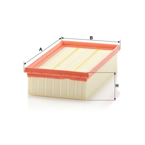 Luftfilter MANN-FILTER C 2485/2 f&uuml;r NISSAN RENAULT