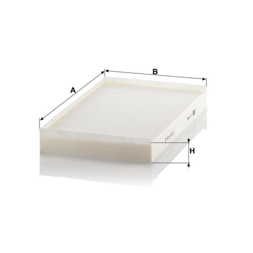 Filter, Innenraumluft MANN-FILTER CU 3540 f&uuml;r MERCEDES-BENZ