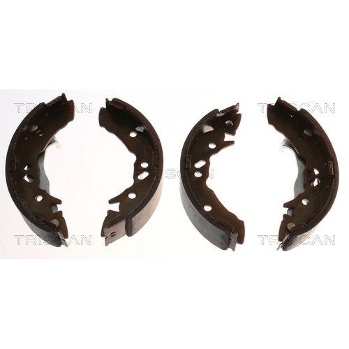 Bremsbackensatz TRISCAN 8100 43621 f&uuml;r HYUNDAI, Hinterachse