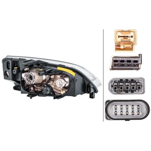 HELLA Hauptscheinwerfer 1EL 270 600-371 für FORD, links