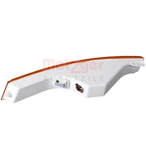 Blinkleuchte METZGER 2080210 für VW, Stoßfänger, vorne rechts