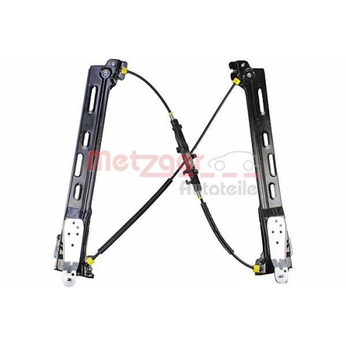Fensterheber METZGER 2160694 f&uuml;r SEAT VW VAG, Schiebet&uuml;r, hinten rechts