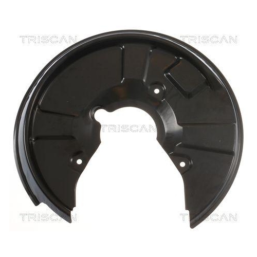 Spritzblech, Bremsscheibe TRISCAN 8125 29232 f&uuml;r VW, Hinterachse rechts