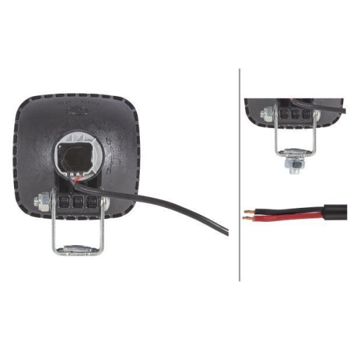 HELLA Arbeitsscheinwerfer 1GA 996 179-001 f&uuml;r DAF IVECO FAUN TATRA