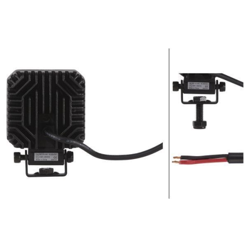 HELLA Arbeitsscheinwerfer 1GA 357 110-003 für