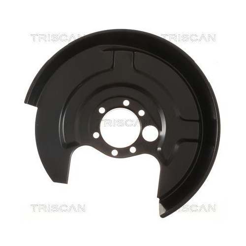 Spritzblech, Bremsscheibe TRISCAN 8125 29234 f&uuml;r VW, Hinterachse rechts