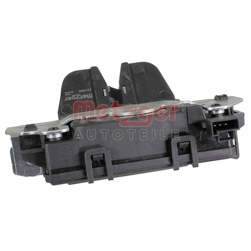 Heckklappenschloss METZGER 2310898 für OPEL VAUXHALL GENERAL MOTORS, hinten